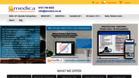 What Emedica.co.uk website looked like in 2022 (2 years ago)