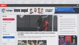 What Espn.com.ar website looked like in 2022 (2 years ago)