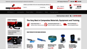 What Easycomposites.co.uk website looked like in 2022 (2 years ago)