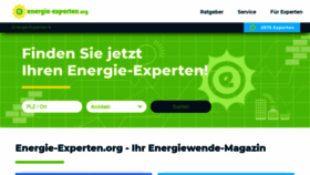 What Energie-experten.org website looked like in 2022 (2 years ago)
