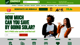 What Energymatters.com.au website looked like in 2022 (2 years ago)