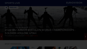 What Eurovisionsports.tv website looked like in 2022 (2 years ago)