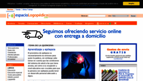 What Espaciologopedico.com website looked like in 2022 (2 years ago)