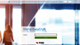 What Easycruit.com website looked like in 2022 (2 years ago)