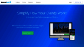 What Eventnook.com website looked like in 2022 (2 years ago)