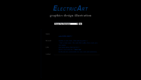 What Electricart.com website looked like in 2022 (2 years ago)