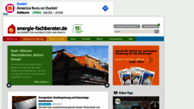 What Energie-fachberater.de website looked like in 2022 (2 years ago)
