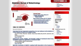 What Ejbiotechnology.info website looked like in 2022 (2 years ago)