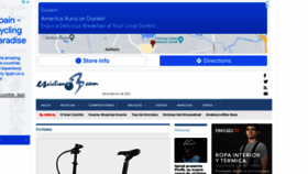 What Esciclismo.com website looked like in 2022 (2 years ago)