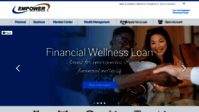 What Empowerfcu.com website looked like in 2022 (2 years ago)