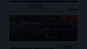 What Eldiadevalladolid.com website looked like in 2022 (2 years ago)