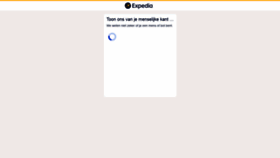 What Expedia.nl website looked like in 2022 (3 years ago)