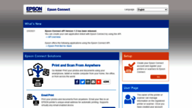 What Epsonconnect.com website looked like in 2022 (2 years ago)