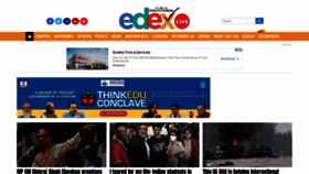 What Edexlive.com website looked like in 2022 (2 years ago)