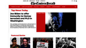 What Easternherald.com website looked like in 2022 (2 years ago)