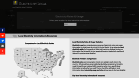 What Electricitylocal.com website looked like in 2022 (2 years ago)