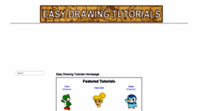 What Easydrawingtutorials.com website looked like in 2022 (2 years ago)