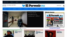 What Elporvenir.mx website looked like in 2022 (2 years ago)
