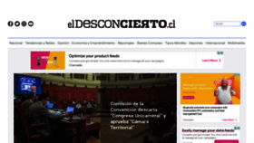 What Eldesconcierto.cl website looked like in 2022 (2 years ago)