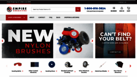 What Empireabrasives.com website looked like in 2022 (2 years ago)