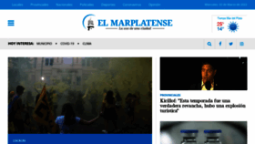 What Elmarplatense.com website looked like in 2022 (2 years ago)