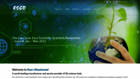 What Escolifesciences.com website looked like in 2022 (2 years ago)