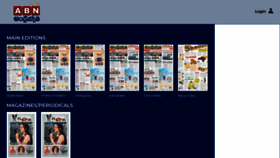 What Epaper.andhrajyothy.com website looked like in 2022 (2 years ago)