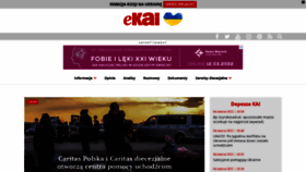 What Ekai.pl website looked like in 2022 (2 years ago)
