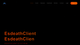 What Esdeathclient.de website looked like in 2022 (2 years ago)