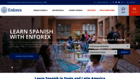 What Enforex.com website looked like in 2022 (2 years ago)