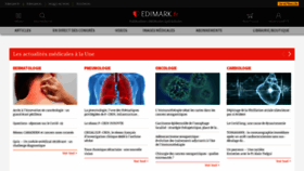 What Edimark.fr website looked like in 2022 (2 years ago)