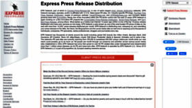 What Express-press-release.net website looked like in 2022 (2 years ago)