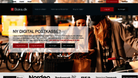 What E-boks.dk website looked like in 2022 (2 years ago)