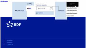 What Edf.fr website looked like in 2022 (2 years ago)