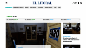 What Ellitoral.com website looked like in 2022 (2 years ago)