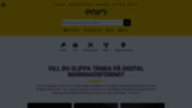 What Eniro.se website looked like in 2022 (3 years ago)