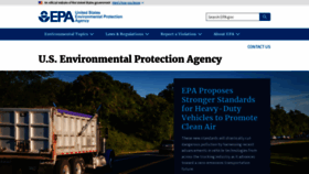 What Epa.gov website looked like in 2022 (2 years ago)