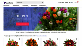What Euroflorist.nl website looked like in 2022 (2 years ago)