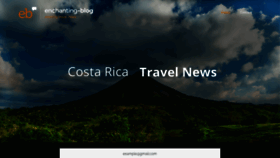 What Enchanting-costarica.com website looked like in 2022 (2 years ago)