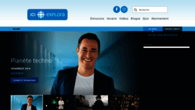 What Exploratv.ca website looked like in 2022 (3 years ago)