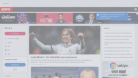 What Espn.com.ve website looked like in 2022 (2 years ago)