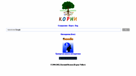 What Evolkov.net website looked like in 2022 (2 years ago)