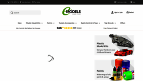 What Emodels.co.uk website looked like in 2022 (2 years ago)