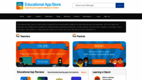 What Educationalappstore.com website looked like in 2022 (2 years ago)
