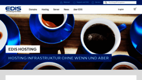What Edis.at website looked like in 2022 (4 years ago)