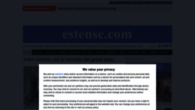 What Estense.com website looked like in 2022 (2 years ago)