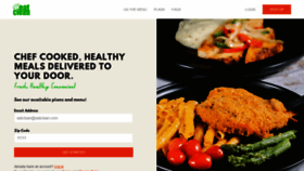 What Eatcleantogo.com website looked like in 2022 (2 years ago)