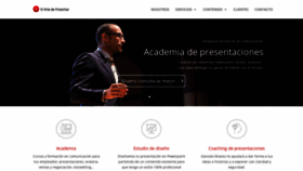 What Elartedepresentar.com website looked like in 2022 (2 years ago)