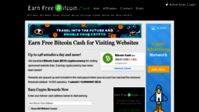 What Earnfreebitcoins.com website looked like in 2022 (2 years ago)