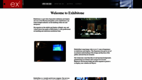 What Exhibitone.com.au website looked like in 2022 (2 years ago)